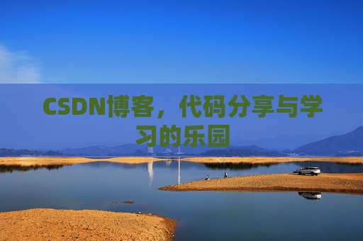 CSDN博客，代码分享与学习的乐园